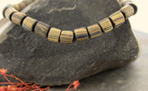 African Glass Bead Light Bracelet
