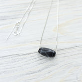 Ancient Artifact Phum Dzi Bead - Midnight Hue
