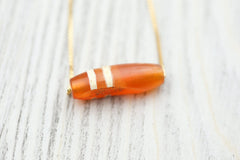 Ancient Auspicious Carnelian Bead