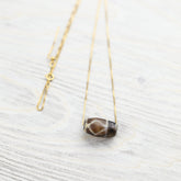 Ancient Diamond Eyes Dzi Bead