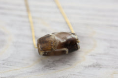 Ancient Diamond Eyes Dzi Bead