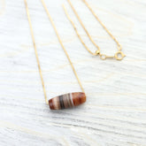 Ancient Sardonyx Fire Energy Bead