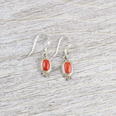 Antique Coral Passion Earrings