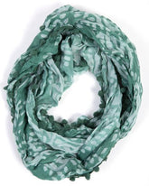 Batik Pom Infinity Scarves