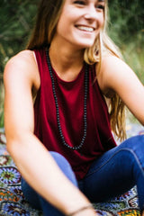 108 Bead Stabilizing Lava Rock Mala
