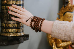 Antique Bodhi Mala from Boudhanath