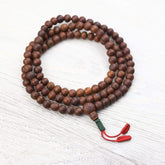 Antique Dark Bodhi Seed Mala