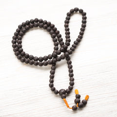 Antique Small Dark Phoenix Eye Bodhi Mala