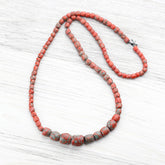 Antique Tibetan Coral Heirloom Necklace 02