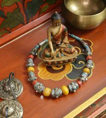 An Extraordinary Tibetan Coral Necklace
