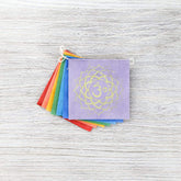 7 Chakra Lokta Paper Prayer Flags