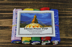 5 Pack Mini Windhorse Prayer Flags