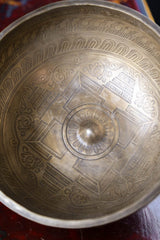 Auspicious Symbols Lingham Singing Bowl
