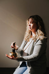 Authentic Hand-Hammered Tibetan Singing Bowl Set