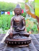 6 inch Bronze Shakyamuni Buddha Statue