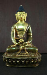 6 inch Gold Amitabha Statue