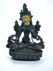 5 Inch Copper and Gold White Tara