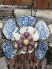 Bangkok Temple Flower Poster