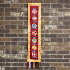 7 Chakras Yoga Wall Hanging