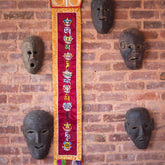 Auspicious Symbols with Tibetan Mantra Banner
