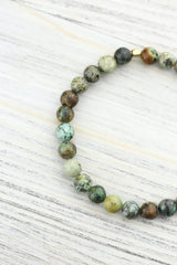 African Turquoise Everyday™ Mala Bracelet