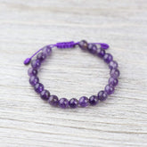 Amethyst Mala Bracelet