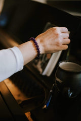 Amethyst Mala Bracelet