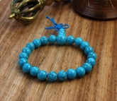 8mm Positive Outlook Howlite Wrist Mala