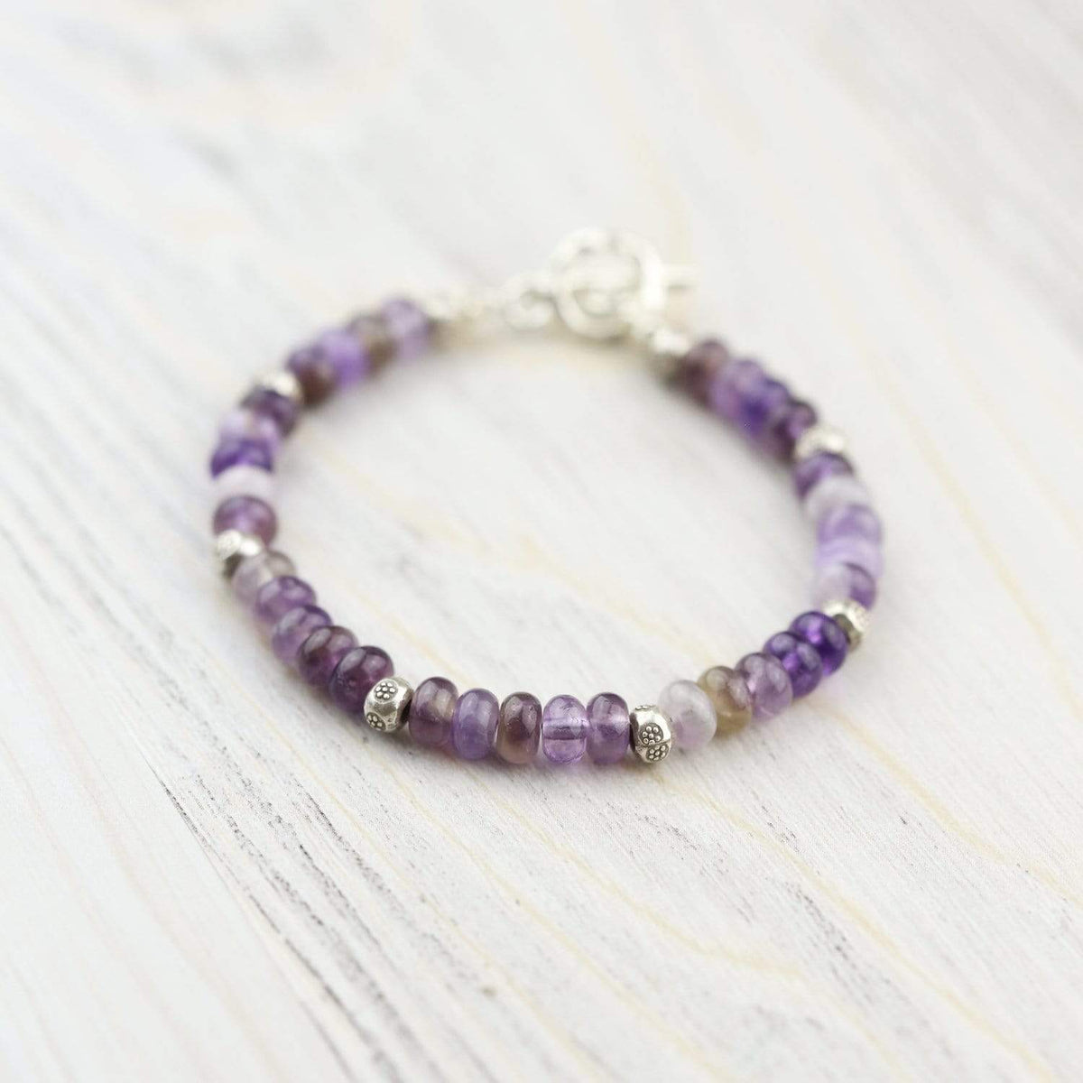 Amethyst Earth Energy Bracelet
