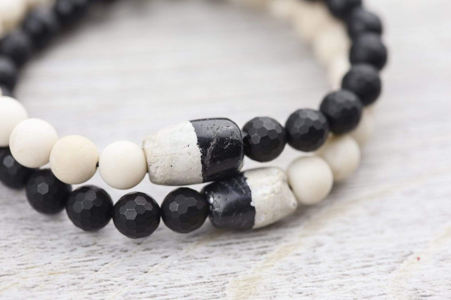 Ancient Dzi Synergy Bracelet