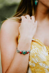 Antique Turquoise Positivity Bracelet