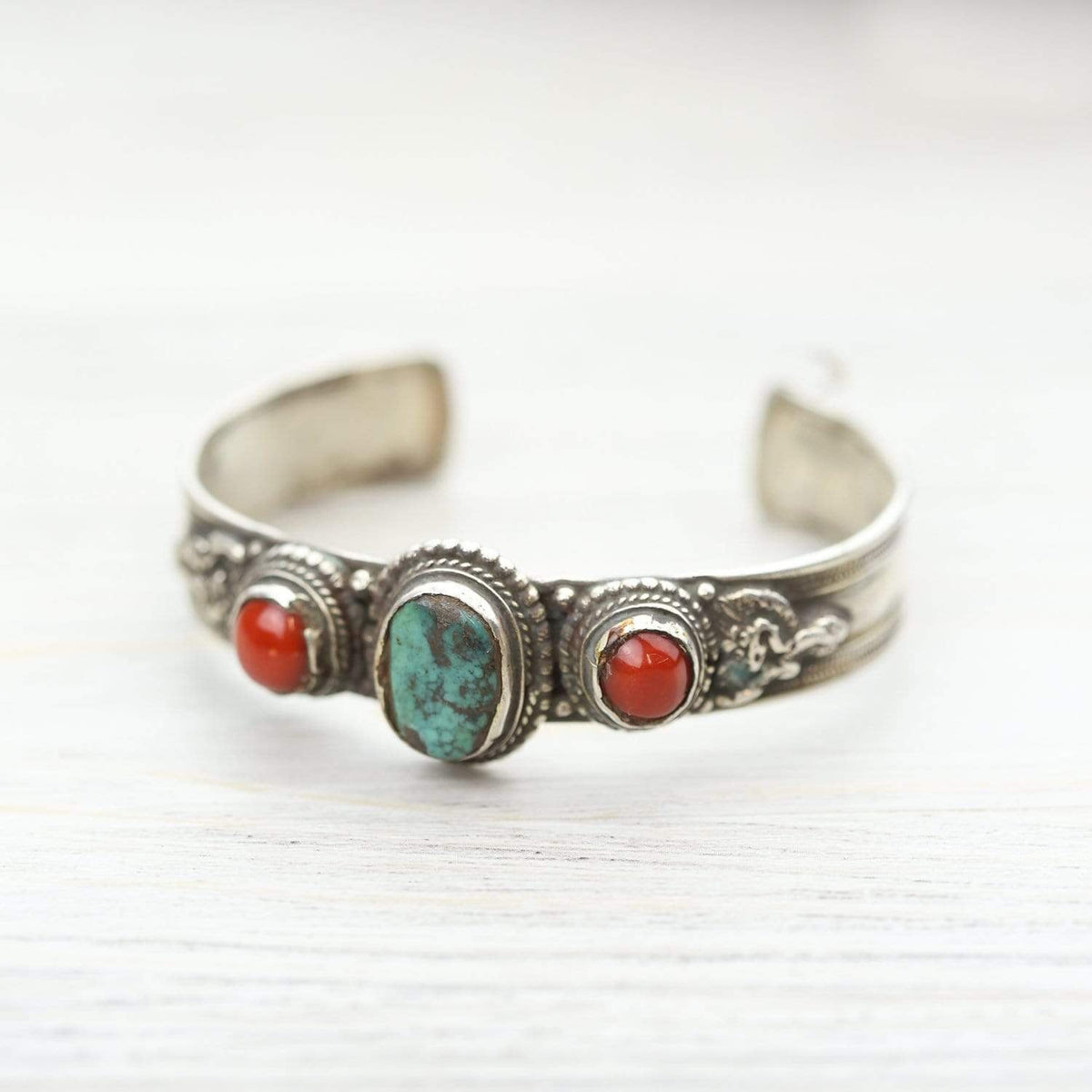 Antique Turquoise Positivity Bracelet