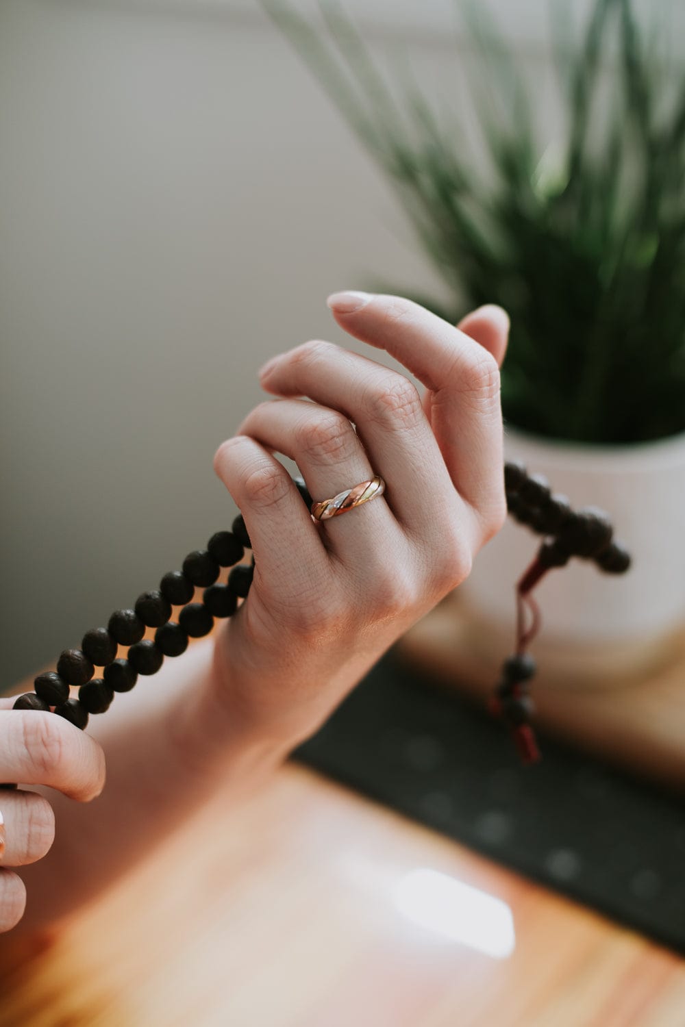 Astrological Three Metal Energy Bracelet