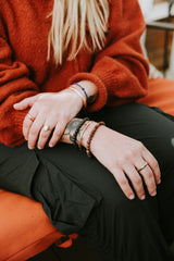Astrological Three Metal Energy Bracelet