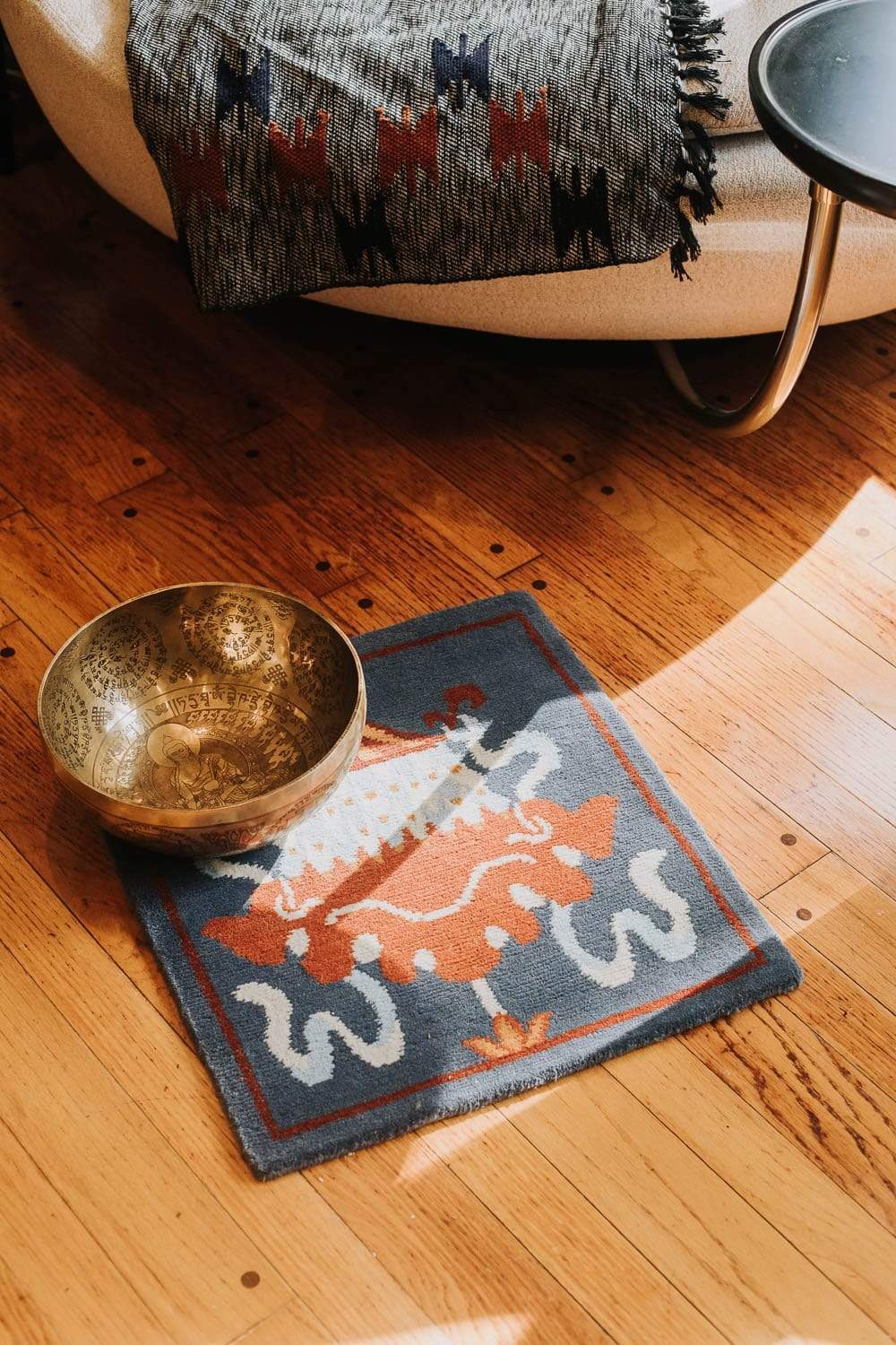 Auspicious Parasol Meditation Carpet