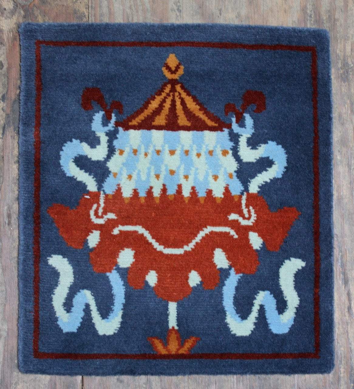 Auspicious Parasol Meditation Carpet