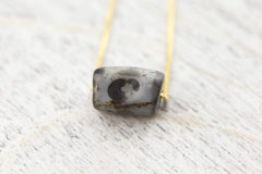 Ancient 3-Eye Dzi Bead