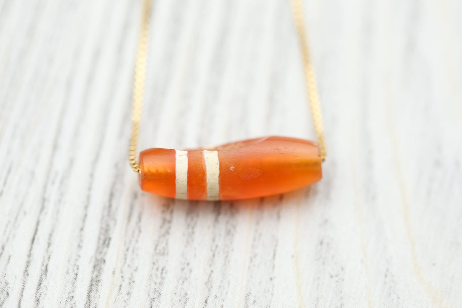 Ancient Auspicious Carnelian Bead