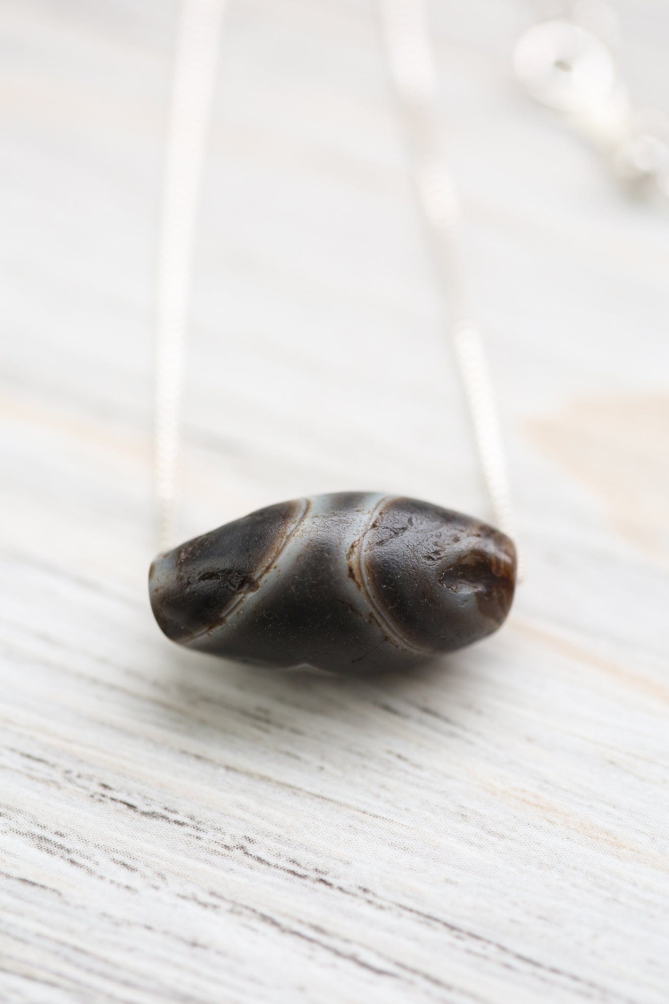 Ancient Natural One-Eye Agate Bead