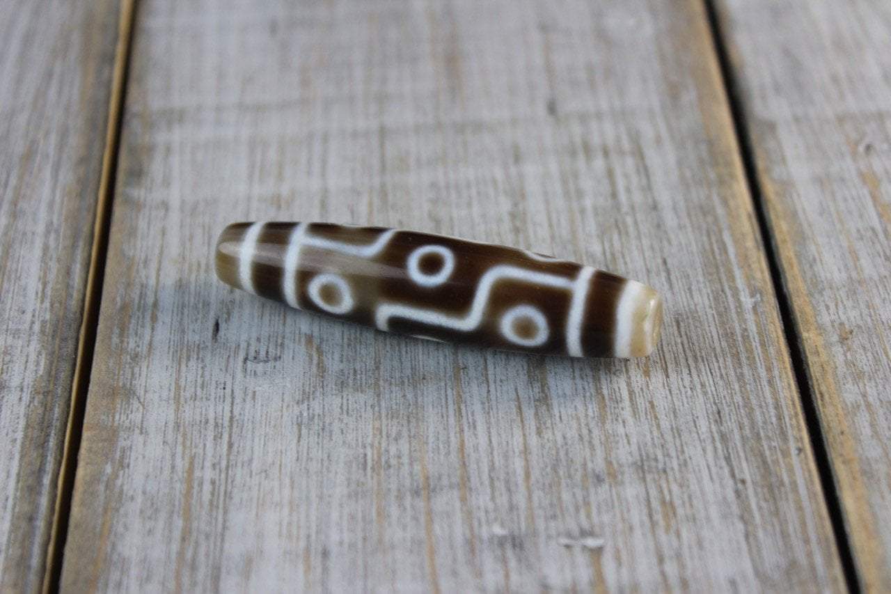 9 Eye One of a Kind Dzi bead dz027