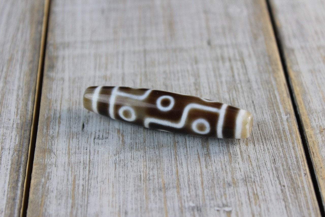 9 Eye One of a Kind Dzi bead dz027