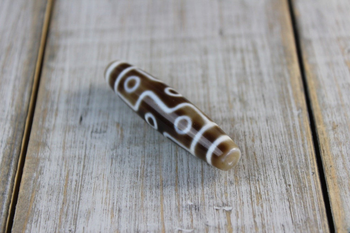 9 Eye One of a Kind Dzi bead dz027
