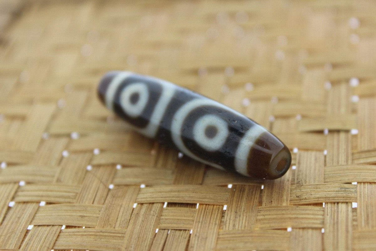 Absolutley Perfect 3 Eye Dzi Bead