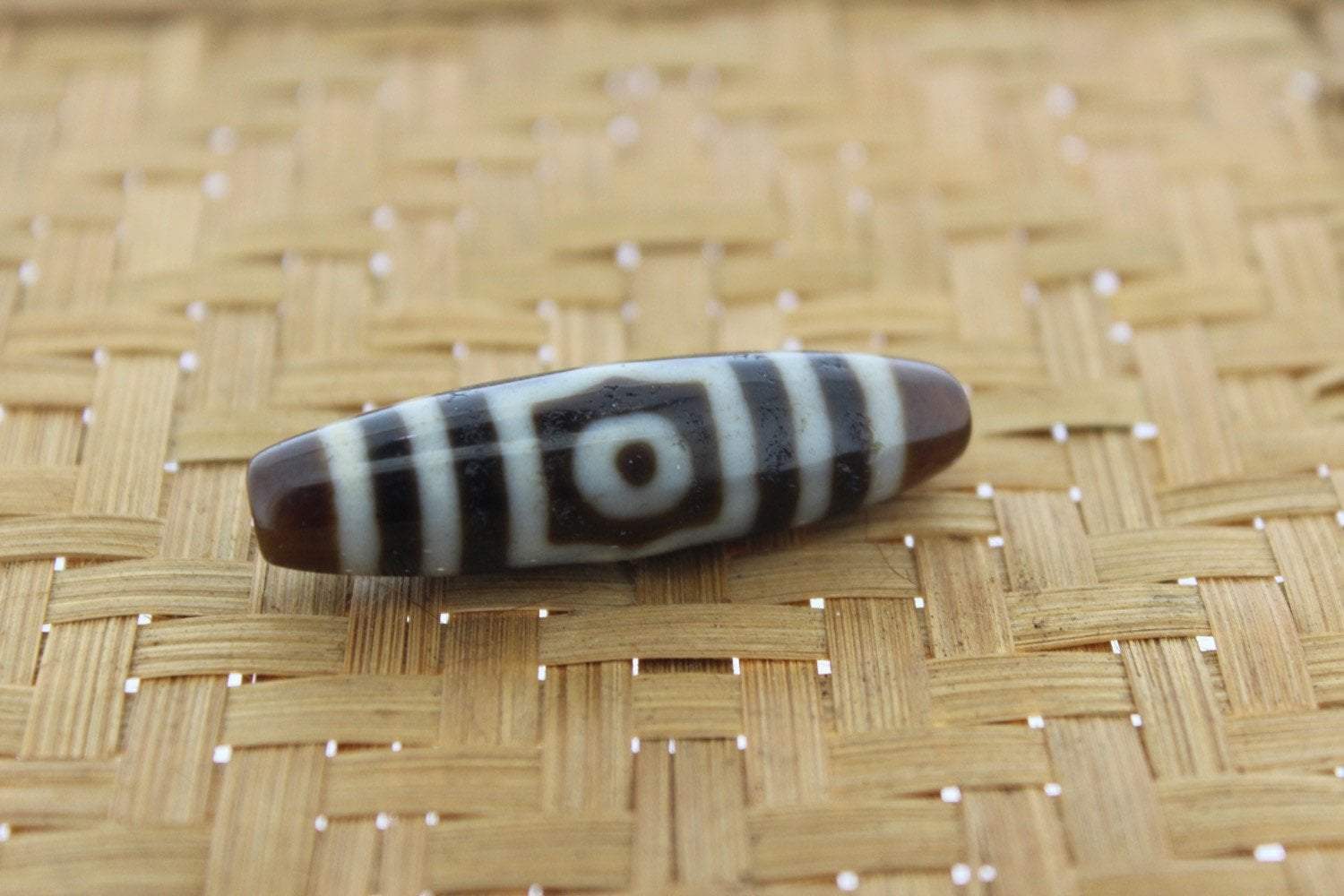 Absolutley Perfect 3 Eye Dzi Bead