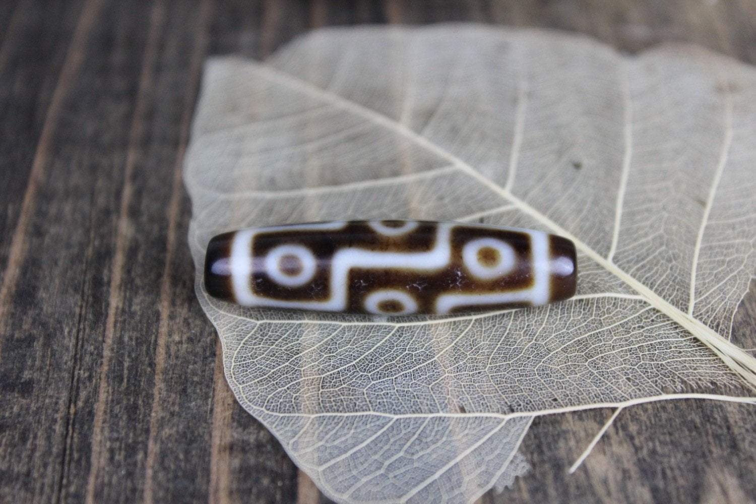 Absolutley Perfect 9 Eye Dzi Bead
