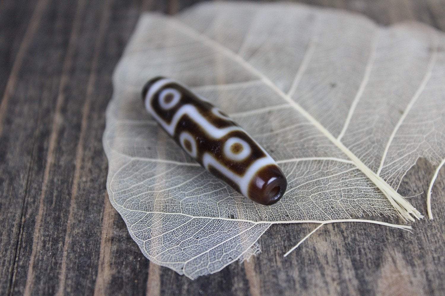 Absolutley Perfect 9 Eye Dzi Bead