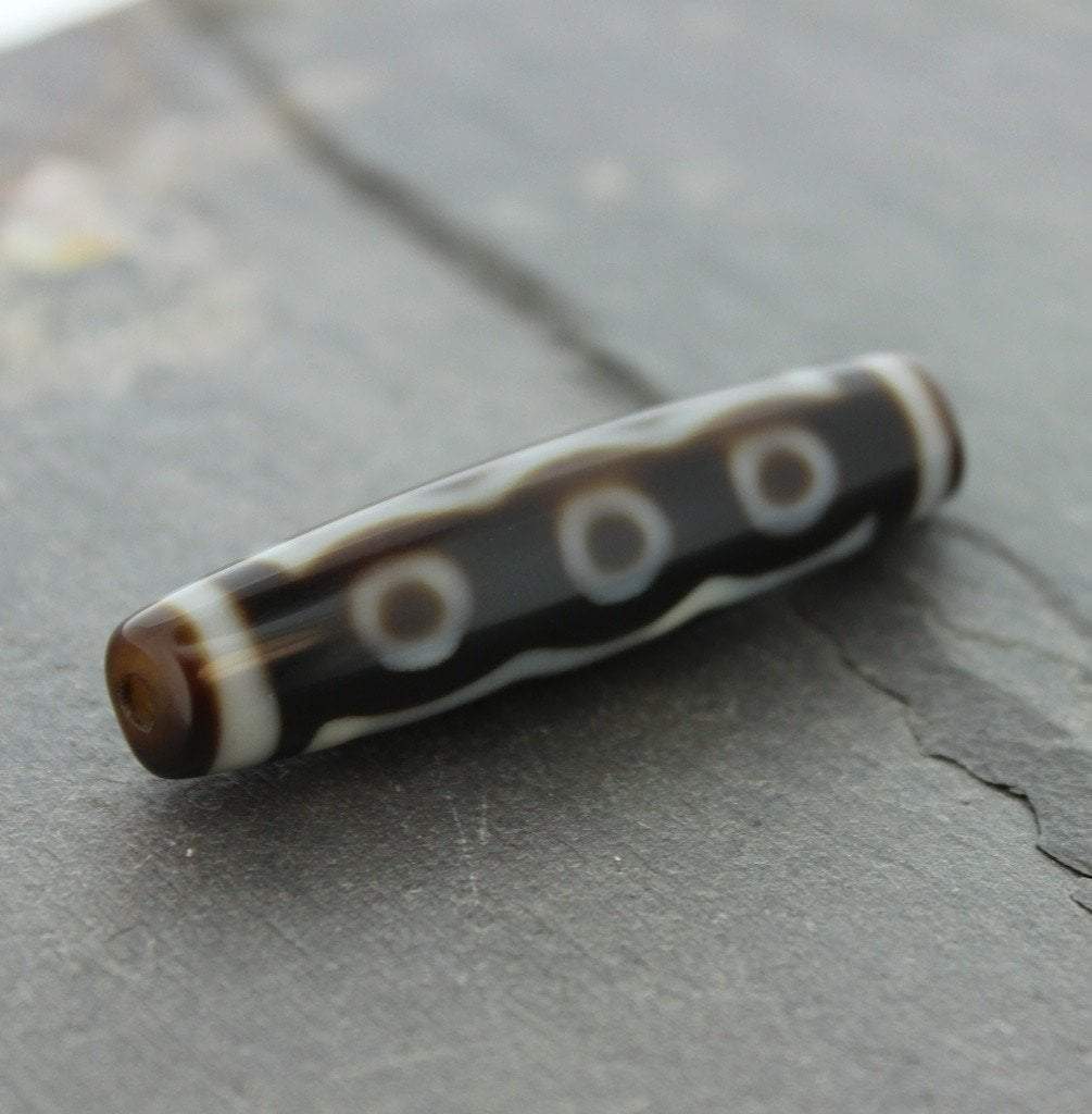 Absolutly Perfect 5 eye Dzi Bead dz098