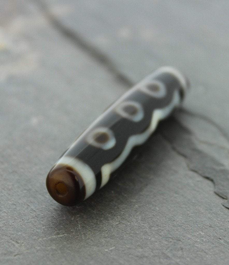 Absolutly Perfect 5 eye Dzi Bead dz098