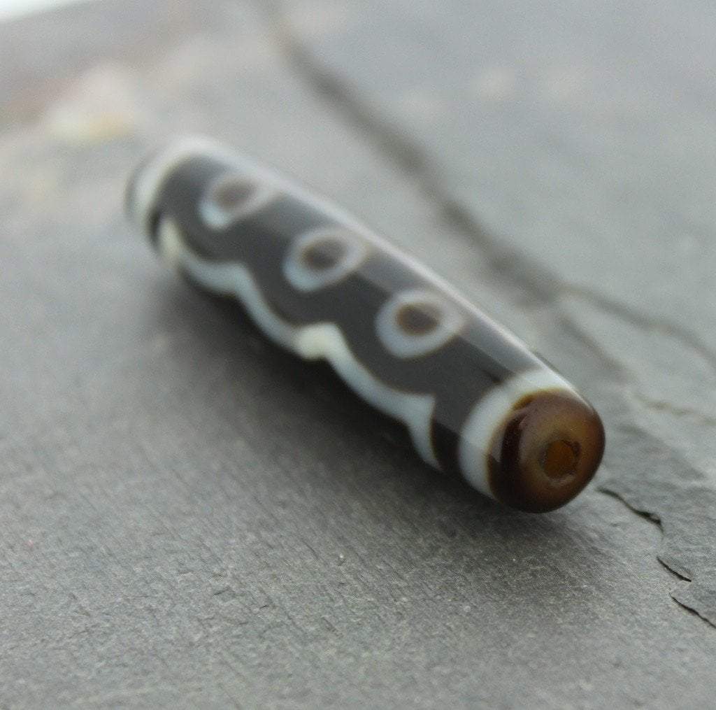 Absolutly Perfect 5 eye Dzi Bead dz098