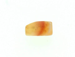 Ancient Carnelian Chipped Ghost Bead